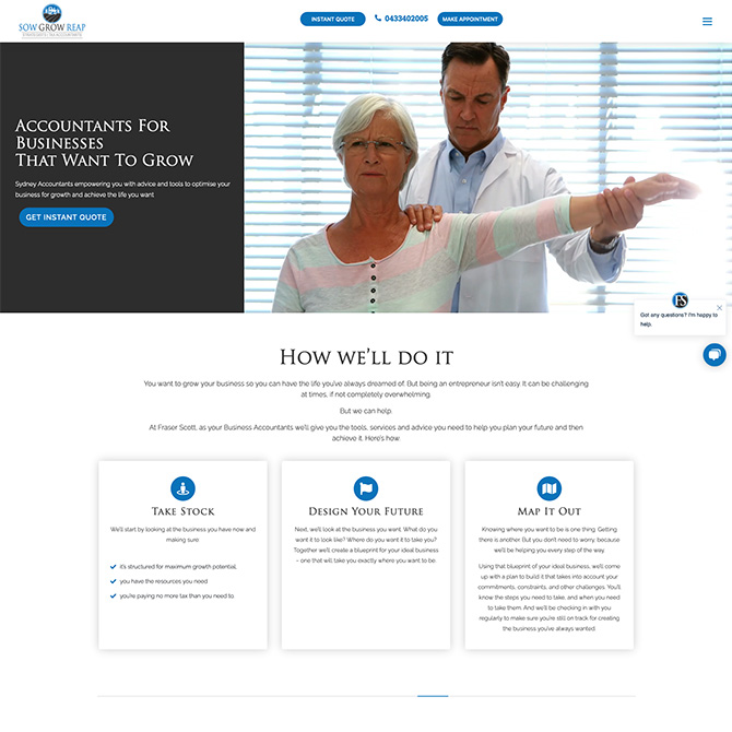 FraserScott website