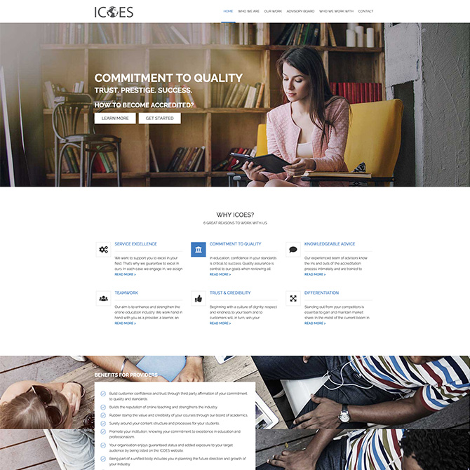 ICOES website