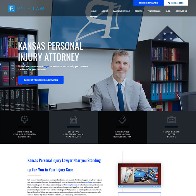 Pyle Law website