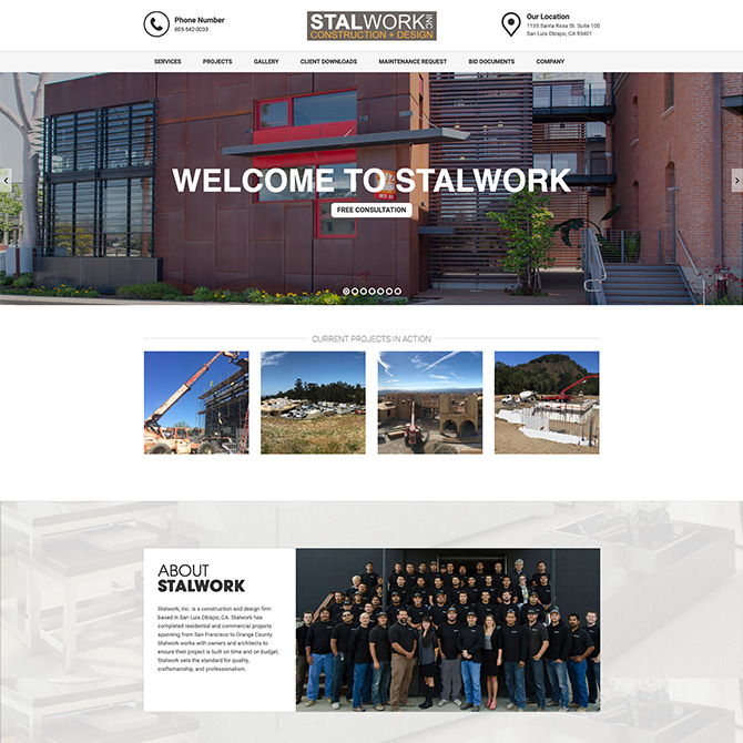 STALWORK website