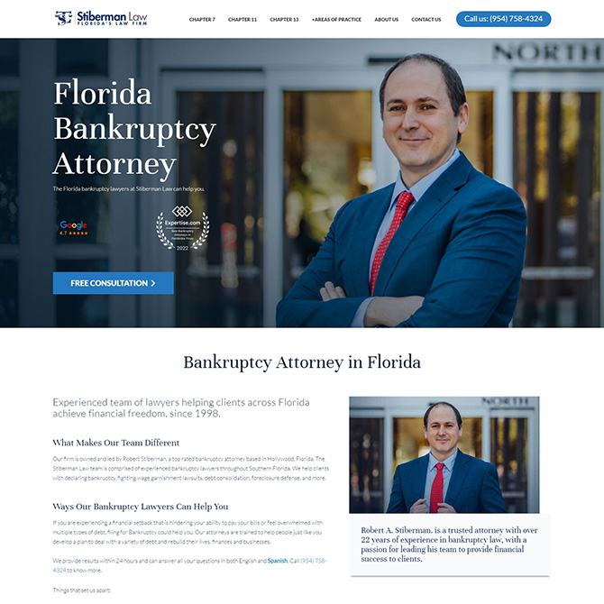Stiberman Law website