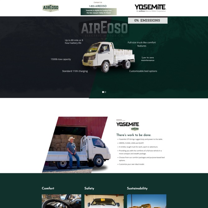 Aireoso website