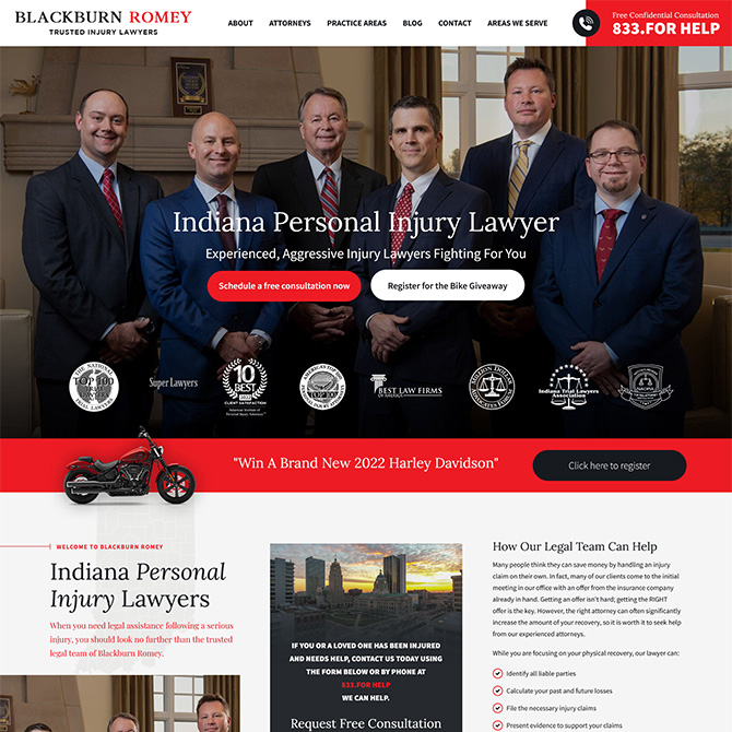 Blackburn Romey website