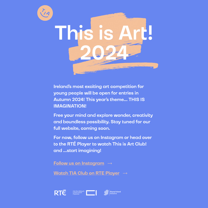 RTE - This Is Art! 2024 website