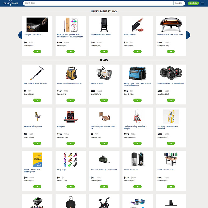 GearGoats website