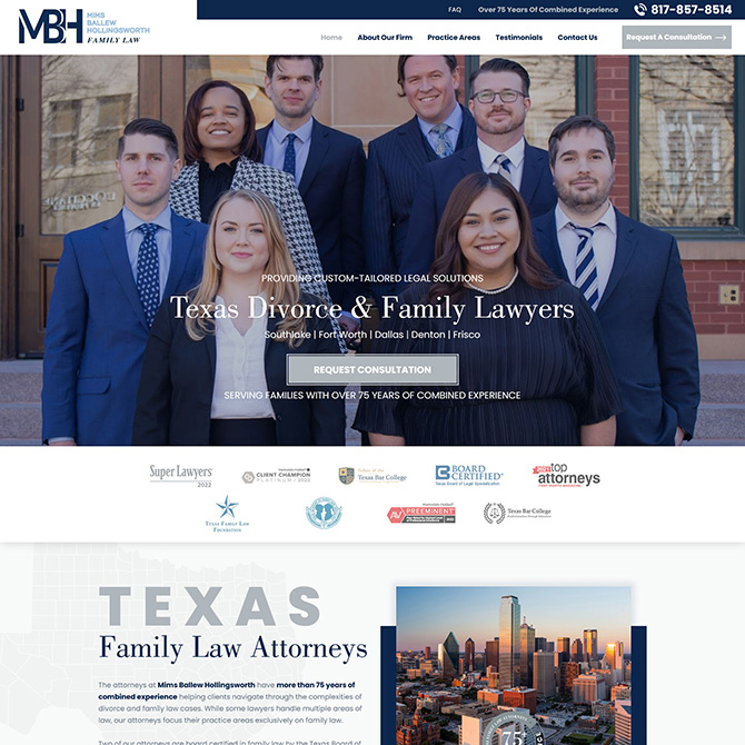 MBH website